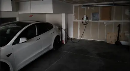 Level 2 home EV charger installation